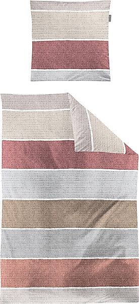 Irisette Bettwäsche Bettwäsche, Seersucker, 2 teilig, günstig online kaufen