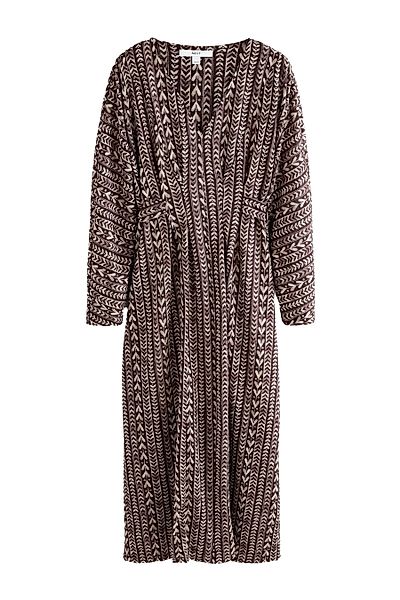Next Midikleid Midi-Hemdblusenkleid aus Jersey mit günstig online kaufen