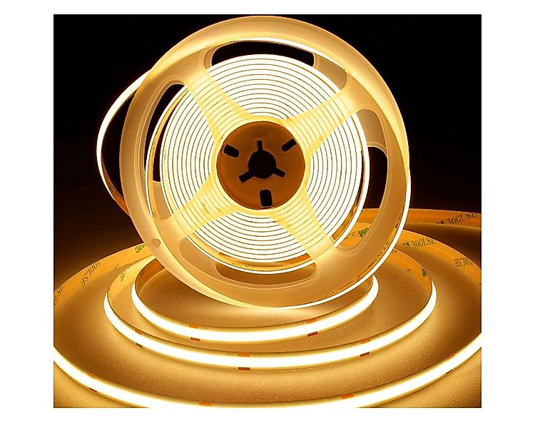 V-TAC LED Stripe COB LED Streifen DC 24V LED Strips mit 480 LEDs 8mm Breite günstig online kaufen