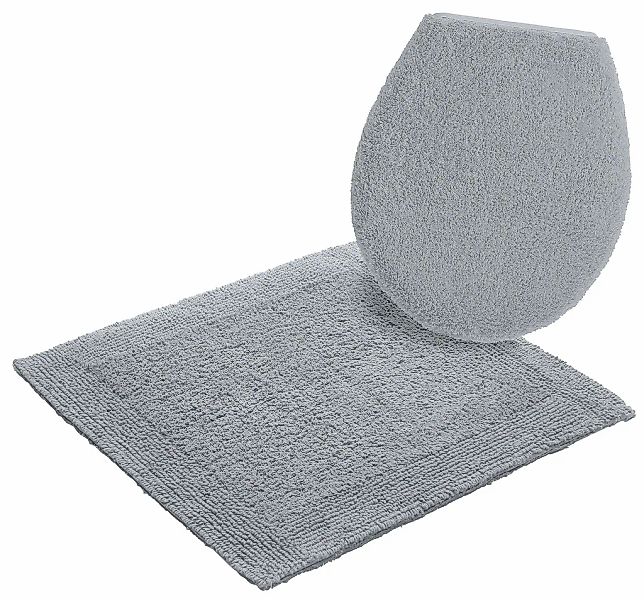 my home Badematte »Kapra, Badvorleger, Badezimmer Teppich«, beidseitig nutz günstig online kaufen