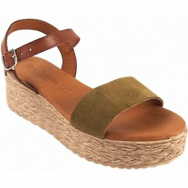Eva Frutos  Schuhe 790 khakifarbene Damensandale günstig online kaufen