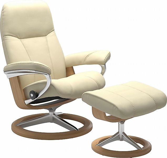 Stressless Relaxsessel "Consul" Set, Relaxsessel mit Hocker, mit Hocker, mi günstig online kaufen