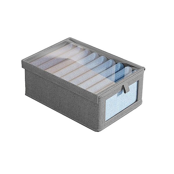 Coonoor Aufbewahrungsbox Faltbare Aufbewahrungsbox, Mit transparentem Decke günstig online kaufen