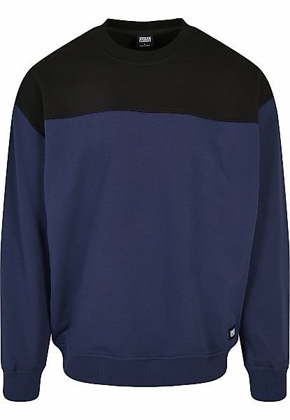 URBAN CLASSICS Sweatshirt "Urban Classics Herren Upper Block Crewneck", 1 S günstig online kaufen