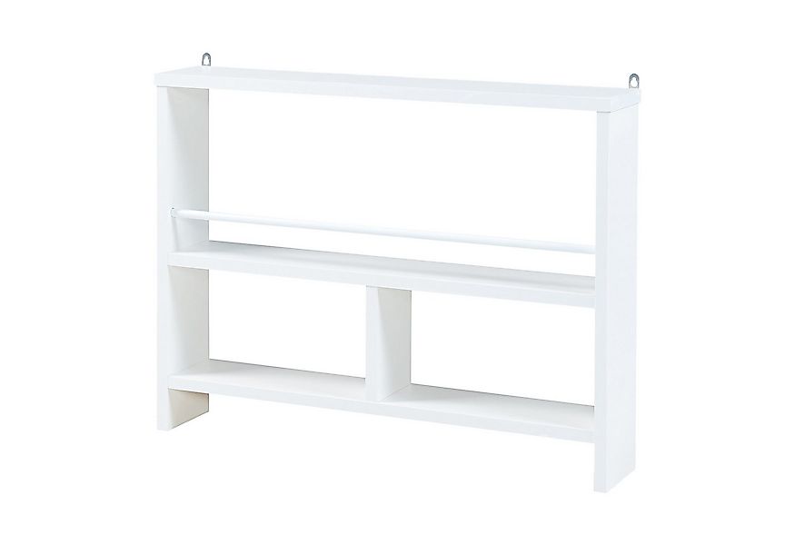 en.casa Wandregal, »Piteå« 60x10,5x45cm Weiß günstig online kaufen