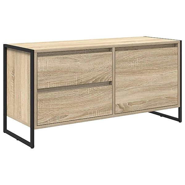 vidaXL TV-Schränk Sonoma 100 x 36 x 49,5 cm Holzwerkstoff 886619 günstig online kaufen