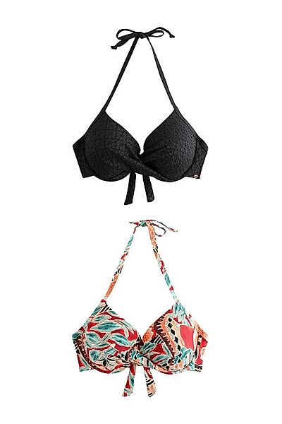 Next Bügel-Bikini-Top Wattierte Bügel-Bikinioberteile, 2er-Pack (2-St) günstig online kaufen