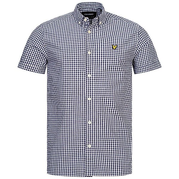 Lyle & Scott Kurzarmhemd Gingham günstig online kaufen