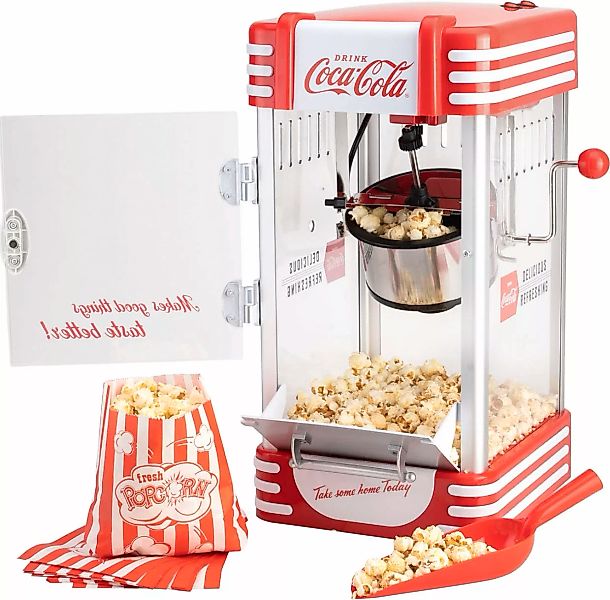 SALCO Popcornmaschine »Coca-Cola SNP-27CC«, Großer Zubereitungsbehälter von günstig online kaufen