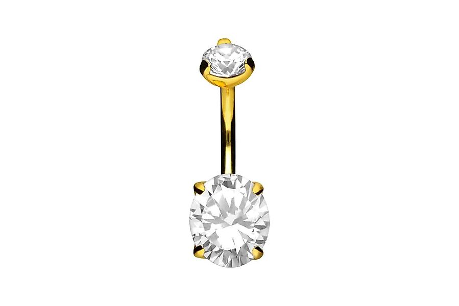 PIERCINGLINE Bauchnabelpiercing Titan Bananabell mit Innengewinde günstig online kaufen