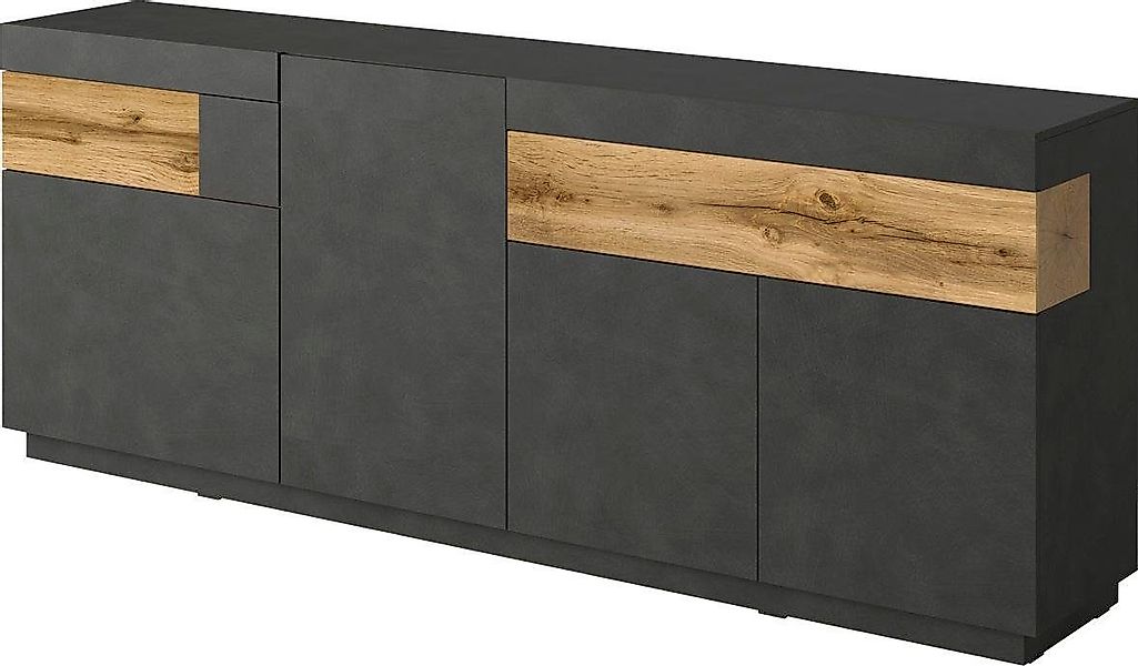 INOSIGN Sideboard "SILKE", Breite 218, 5 cm günstig online kaufen