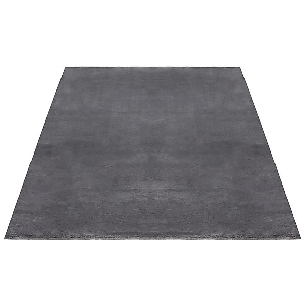 Floornovo Kurzflor Teppich Nr. 285 Grau Einfarbig 170 x 120 cm günstig online kaufen