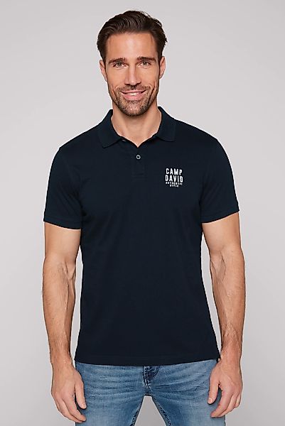 CAMP DAVID Poloshirt, mit kleiner Logo-Stickerei auf Brusthöhe günstig online kaufen