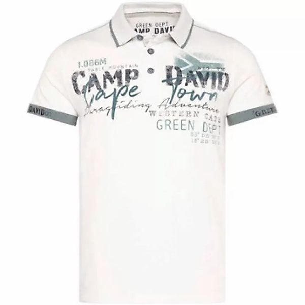 Camp David  T-Shirts & Poloshirts Poloshirt PARAGLIDING CAPE TOWN I Polo-Ku günstig online kaufen