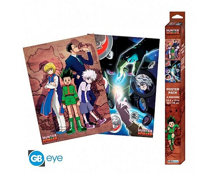 ABYstyle Poster Hunter X Hunter Set 2 Posters Chibi 52X38 Groups günstig online kaufen