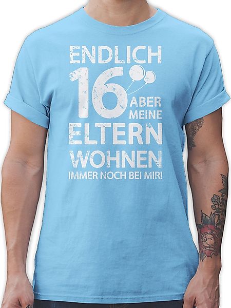 Shirtracer T-Shirt Endlich sechzehn aber meine günstig online kaufen