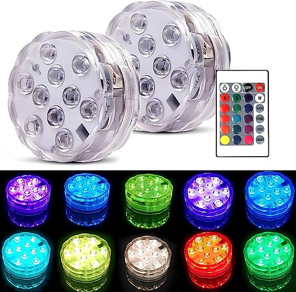 COOL-i ® Pool-Lampe Unterwasser-LED, RGB, Multicolor,Wasserdicht, günstig online kaufen