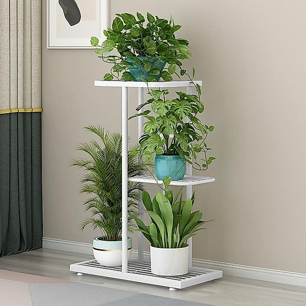 GarveeMore Blumenständer Pflanzenständer Indoor Outdoor 3Etagen günstig online kaufen