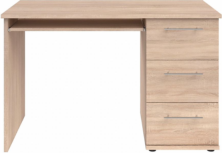 VOGL Möbelfabrik Schreibtisch "Tobi, optional mit Tastaturauszug,", mit 3 S günstig online kaufen