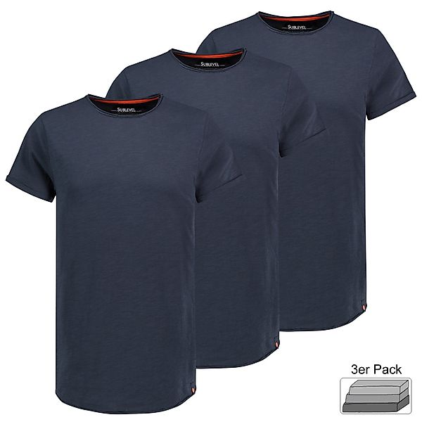 SUBLEVEL Kurzarmshirt Sublevel Herren T-Shirt kurz günstig online kaufen