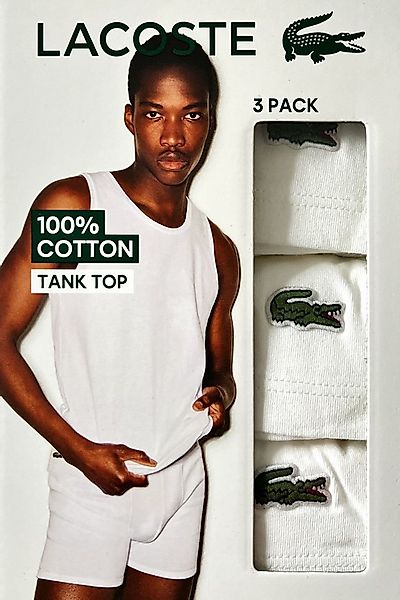 Lacoste Unterhemd ohne Arm Herren Tank Top günstig online kaufen