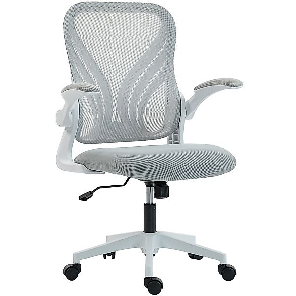 HOMCOM ergonomischer Bürostuhl, Netz-Bürostuhl mit klappbarer Rückenlehne, günstig online kaufen