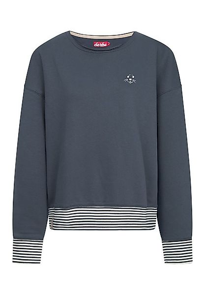Derbe Sweatshirt Robbenschnute_Striped Sweatshirt Damen (1-tlg) günstig online kaufen