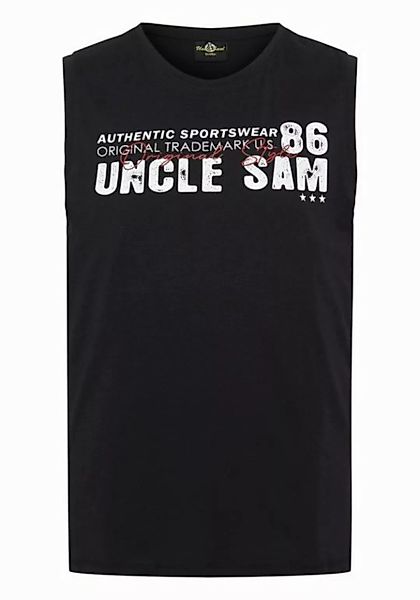 Uncle Sam Tanktop mit Labelprint günstig online kaufen