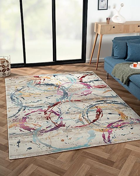 Myflair Möbel & Accessoires Teppich "Aurora 5" Flachgewebe, im modernem Use günstig online kaufen