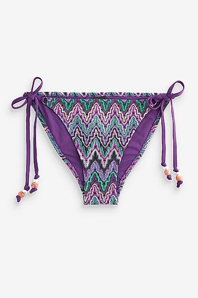 Next Bikini-Hose Bikinihose mit seitlichem Bindedetail (1-St) günstig online kaufen