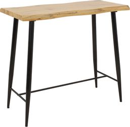 HELA Bartisch "GABI" Baumkantentisch, 120 cm Breite, Industrial Design, Wil günstig online kaufen