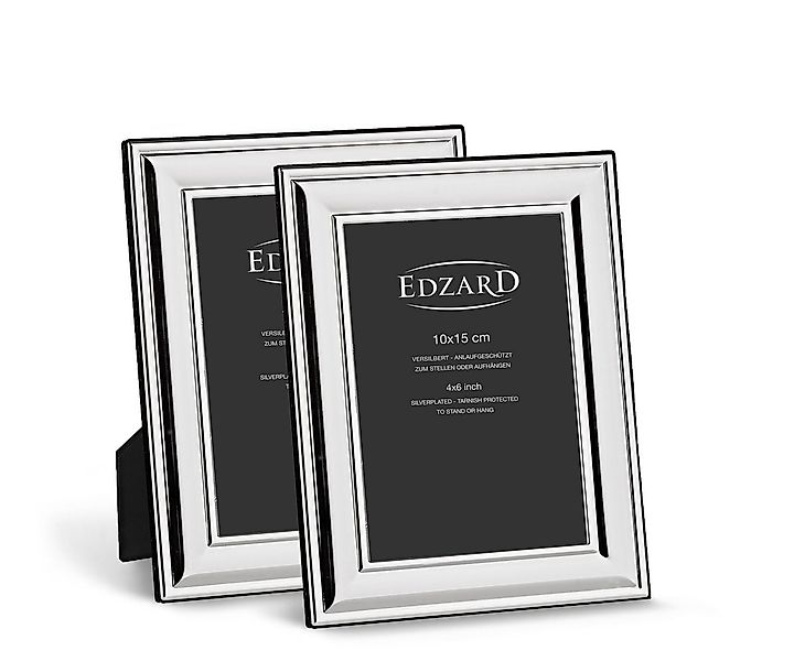 EDZARD Bilderrahmen Sunset, 2er-Set, versilbert und anlaufgeschützt, für 10 günstig online kaufen