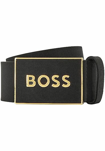 BOSS Ledergürtel "Boss Icon-S1 Sz40", mit BOSS-Logo-Prägung auf der Koppels günstig online kaufen