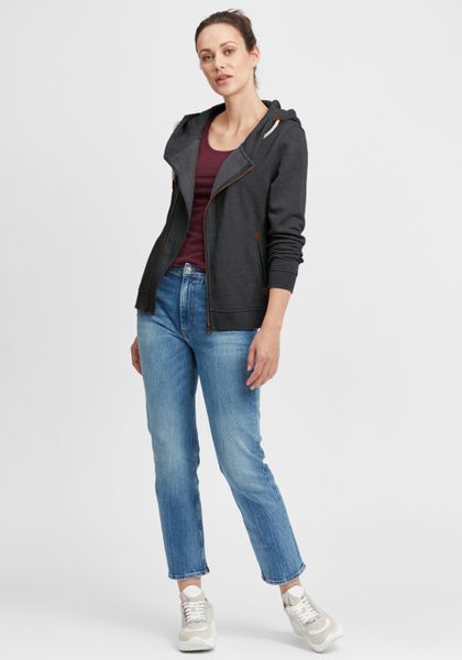 OXMO Kapuzensweatjacke OXVicky Sweat Zip-Hoodie Sweatshirtjacke günstig online kaufen