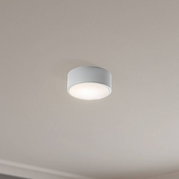 Deckenlampe Cleo 200, grau, Sensor, IP20, Ø 20 cm, E27 günstig online kaufen
