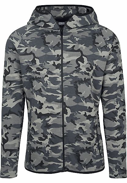 URBAN CLASSICS Langmantel "Urban Classics Herren Interlock Camo Zip Jacket" günstig online kaufen