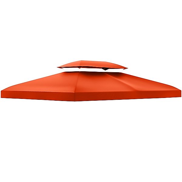 Outsunny Ersatzdach Pavillondach 3x4m für Metallpavillon Gartenpavillon Par günstig online kaufen