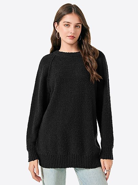 Imily Bela Sweater Damen Oversize Fleecepullover günstig online kaufen