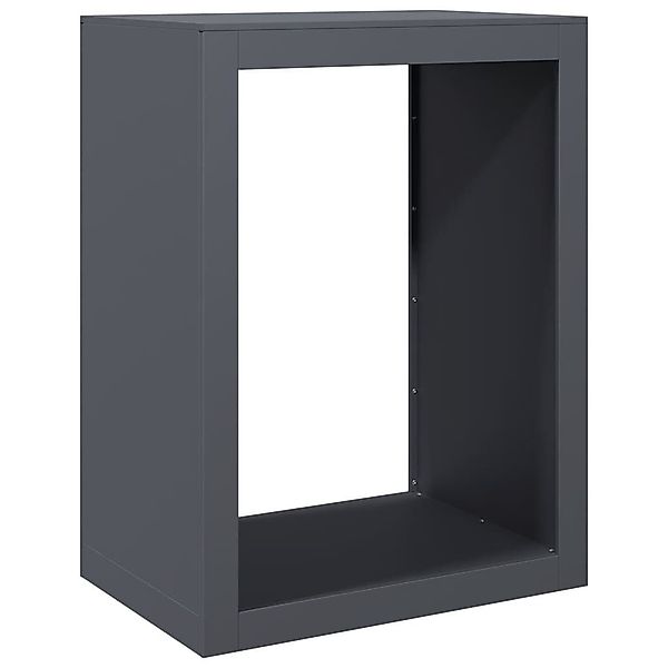 vidaXL Kaminholzregal Brennholzregal Anthrazit 60x40x80 cm günstig online kaufen