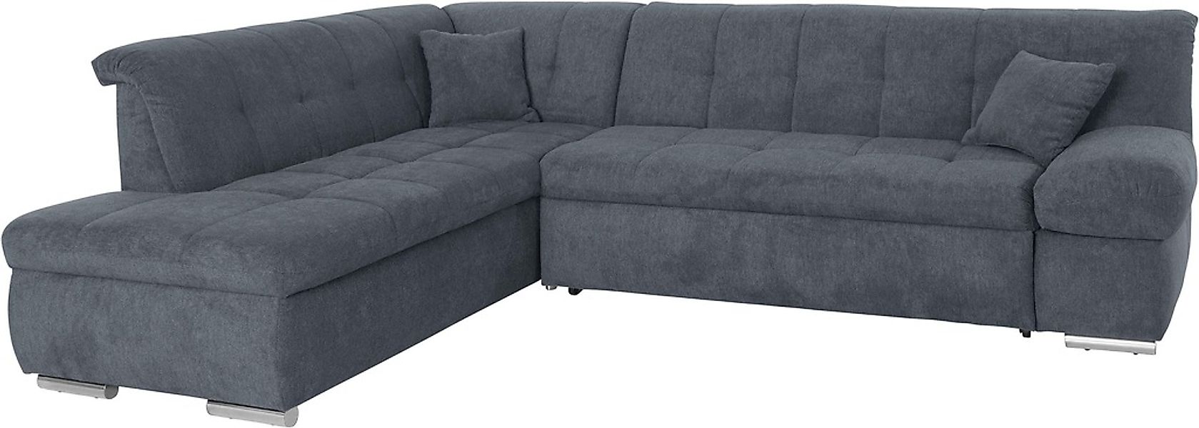 DOMO collection Ecksofa »Mona L-Form«, wahlweise mit Bett- und Armlehnfunkt günstig online kaufen