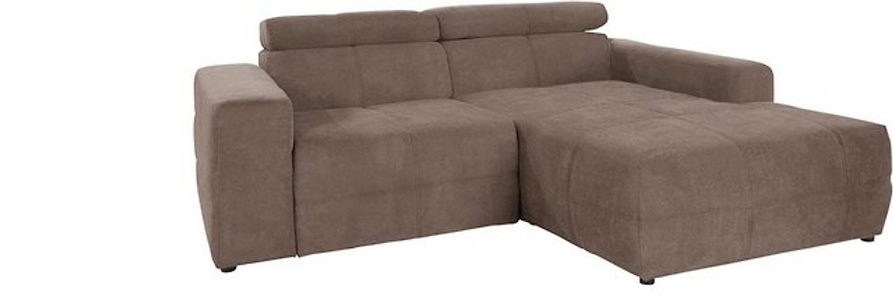 DOMO collection Ecksofa Brandon Sitzbelastung 140 kg, kleine Ausführung B/T günstig online kaufen