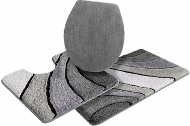 my home Badematte "Josie, Badvorleger, Badezimmer Teppich" Höhe 20 mm rutsc günstig online kaufen
