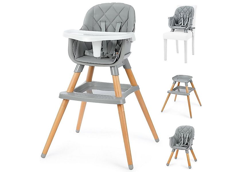 Ezebaby Kinderstuhl 6-in-1 multifunktionaler Kinderstuhl, mit Ablage, Barho günstig online kaufen