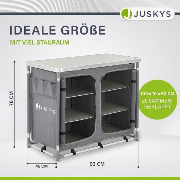 Juskys Campingschrank Ruda mit Tasche, klappbar, günstig online kaufen