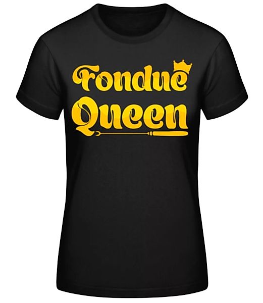 Fondue Queen · Frauen Basic T-Shirt günstig online kaufen