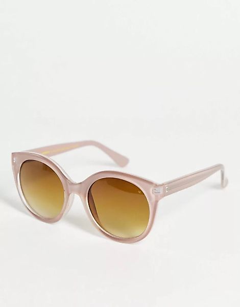 A.Kjaerbede – Runde Damensonnenbrille in Grau günstig online kaufen
