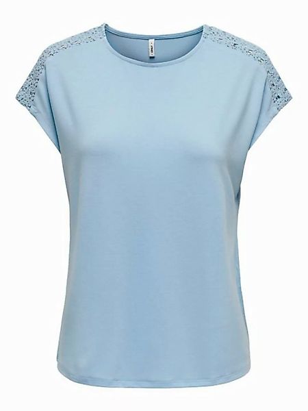 ONLY Kurzarmshirt "ONLTHEA S/S LACE MIX TOP JRS", mit Spitzen Einsatz günstig online kaufen