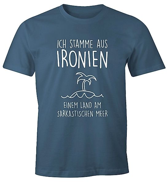 MoonWorks Print-Shirt Herren T-Shirt Ich stamme günstig online kaufen