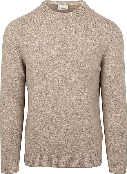 Profuomo Pullover Wool Blend Sand - Größe XXL günstig online kaufen