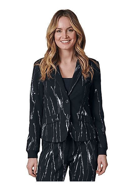 Zhrill Jackenblazer Blazer ZHBETSY ABSTRACT Schwarz günstig online kaufen